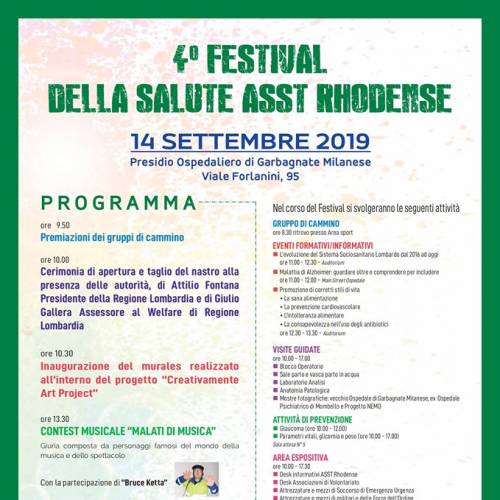 4° FESTIVAL DELLA SALUTE